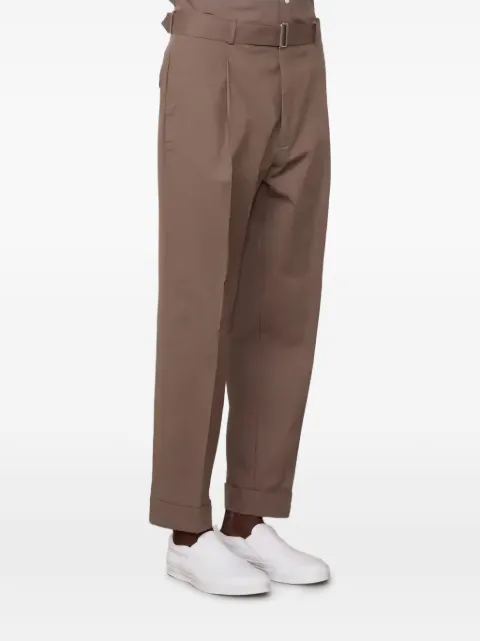 Officine Generale pleated belted pants