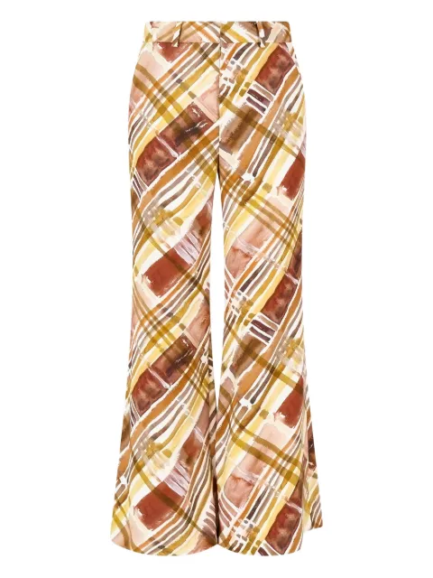 Rosie Assoulin pantalones con estampado abstracto
