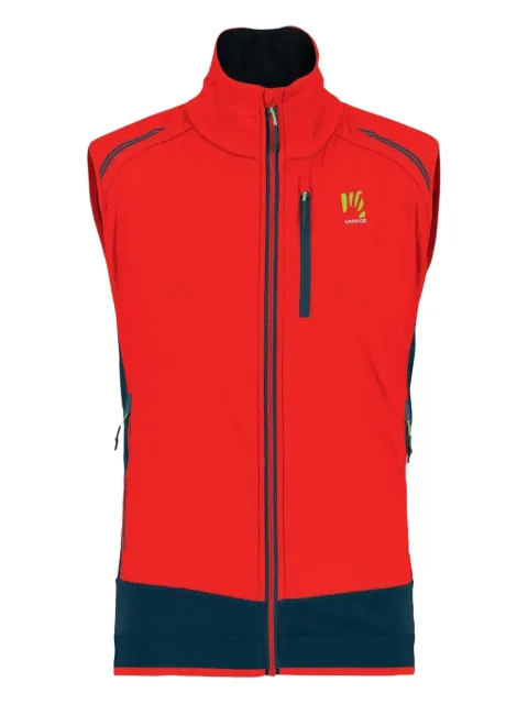 KARPOS logo-print ski top