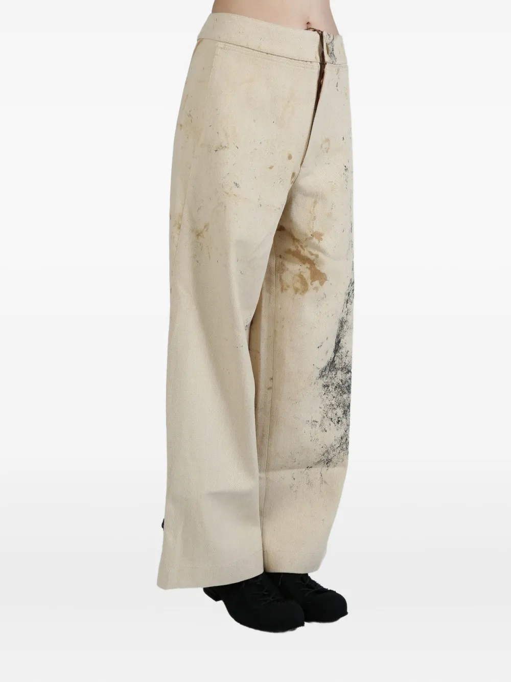 Shop Communs Paint-splattered Trousers
