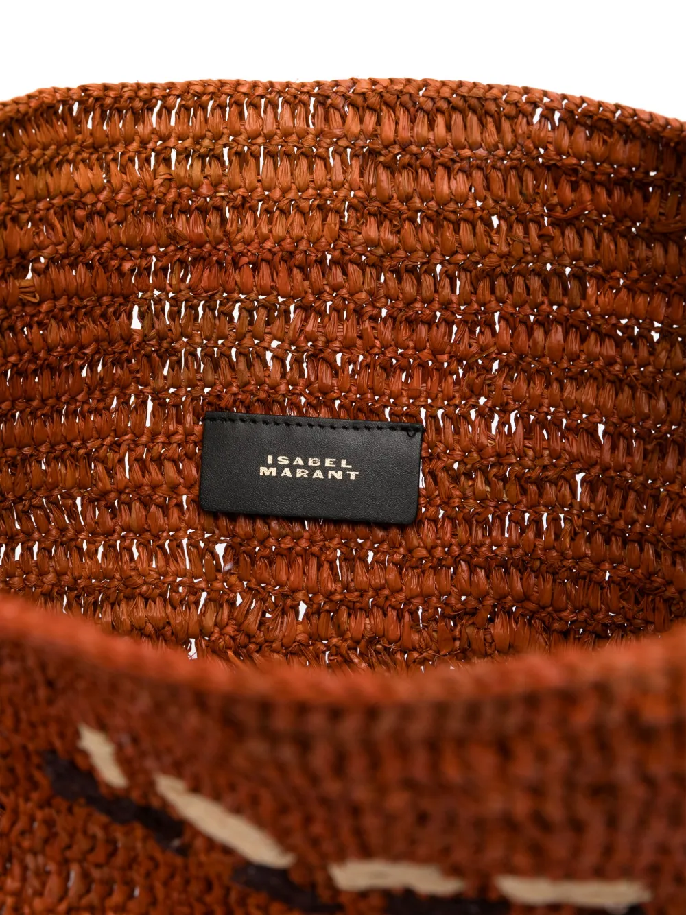 ISABEL MARANT Praia strandtas Oranje