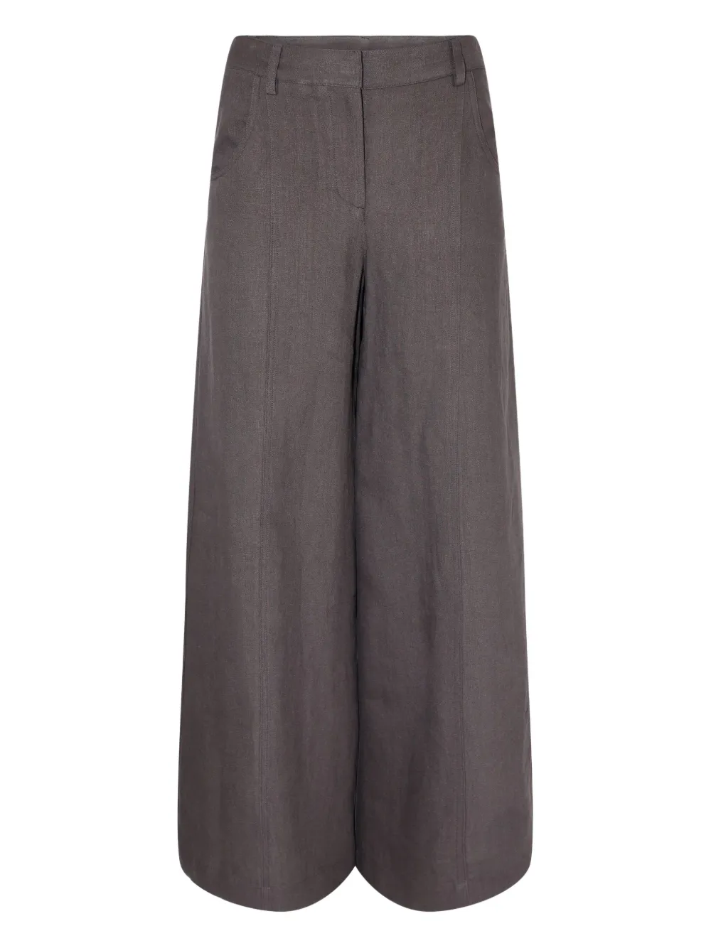 TWP Dee’s linen trousers | Brown | Image 1