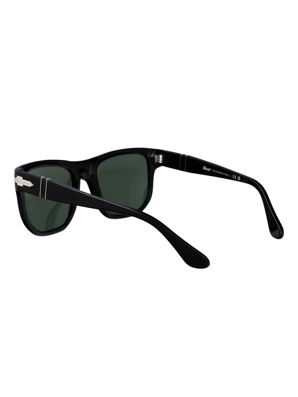 Persol Zonnebril met vierkant montuur Zwart