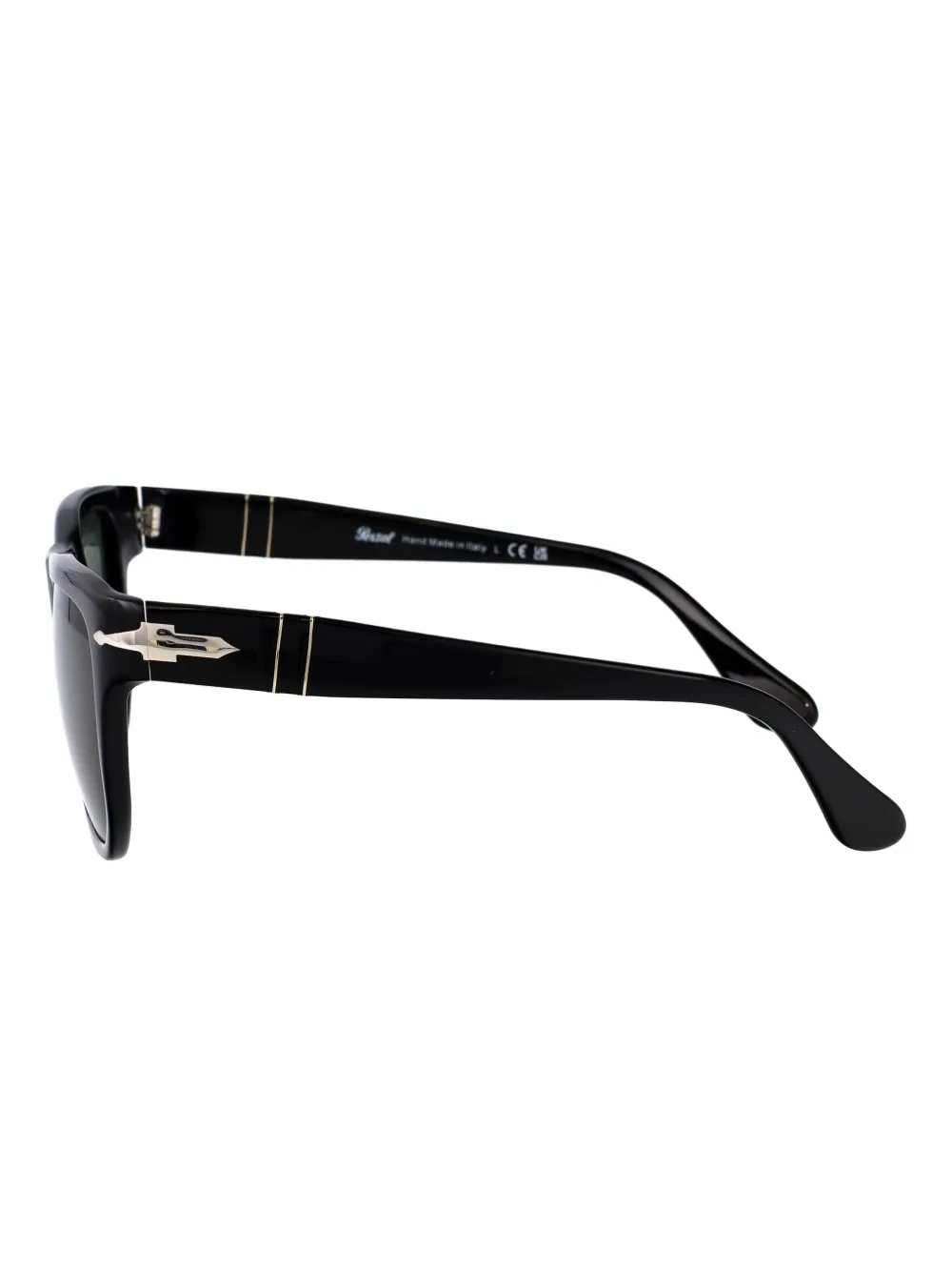 Persol Zonnebril met vierkant montuur Zwart
