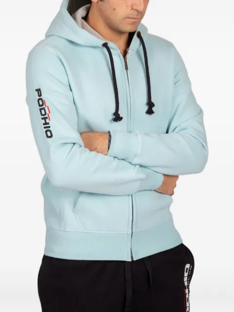 PODHIO logo-embroidered hoodie