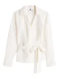 Tommy Hilfiger wrap shirt - White