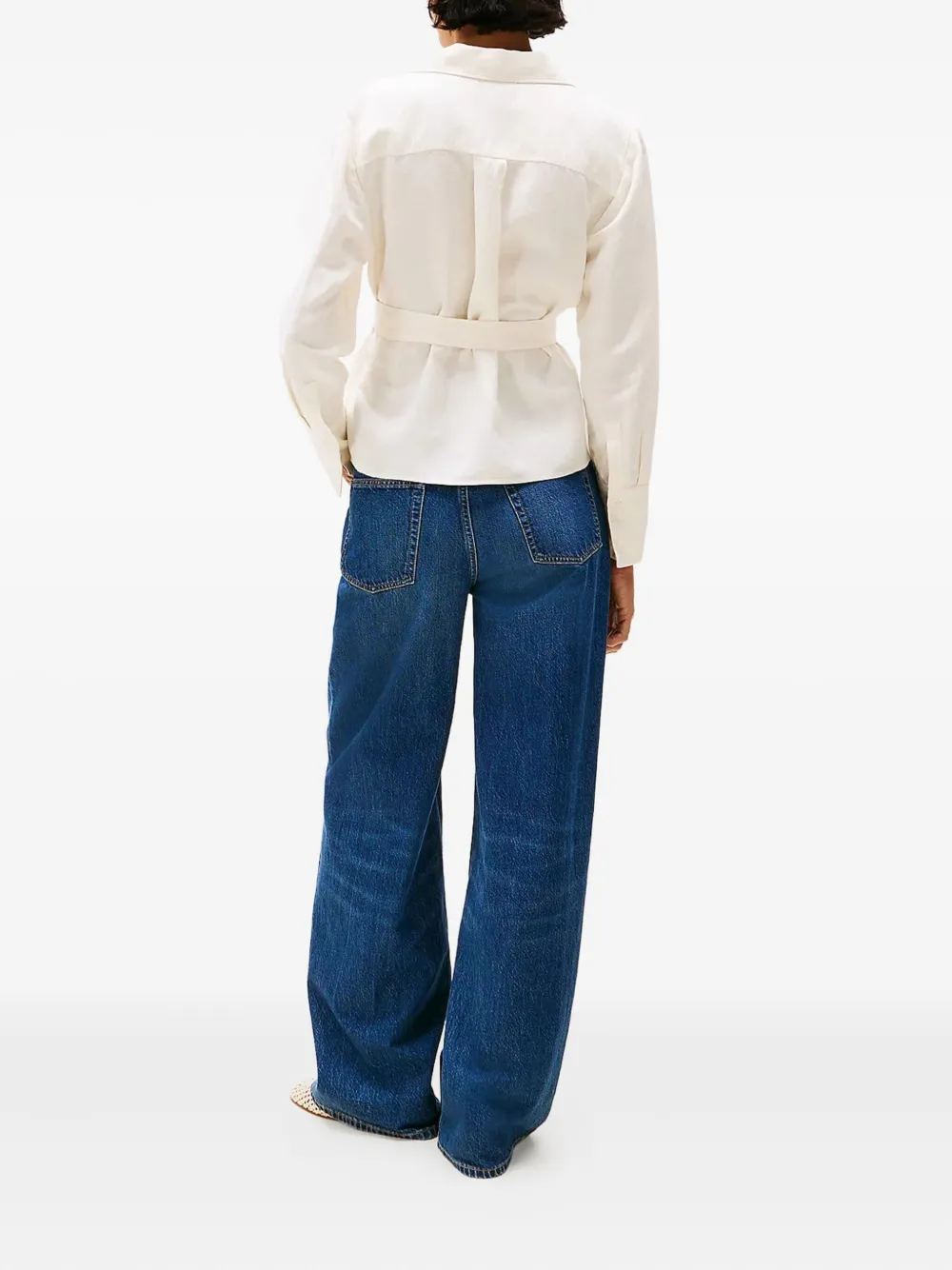 Tommy Hilfiger wrap shirt - Wit