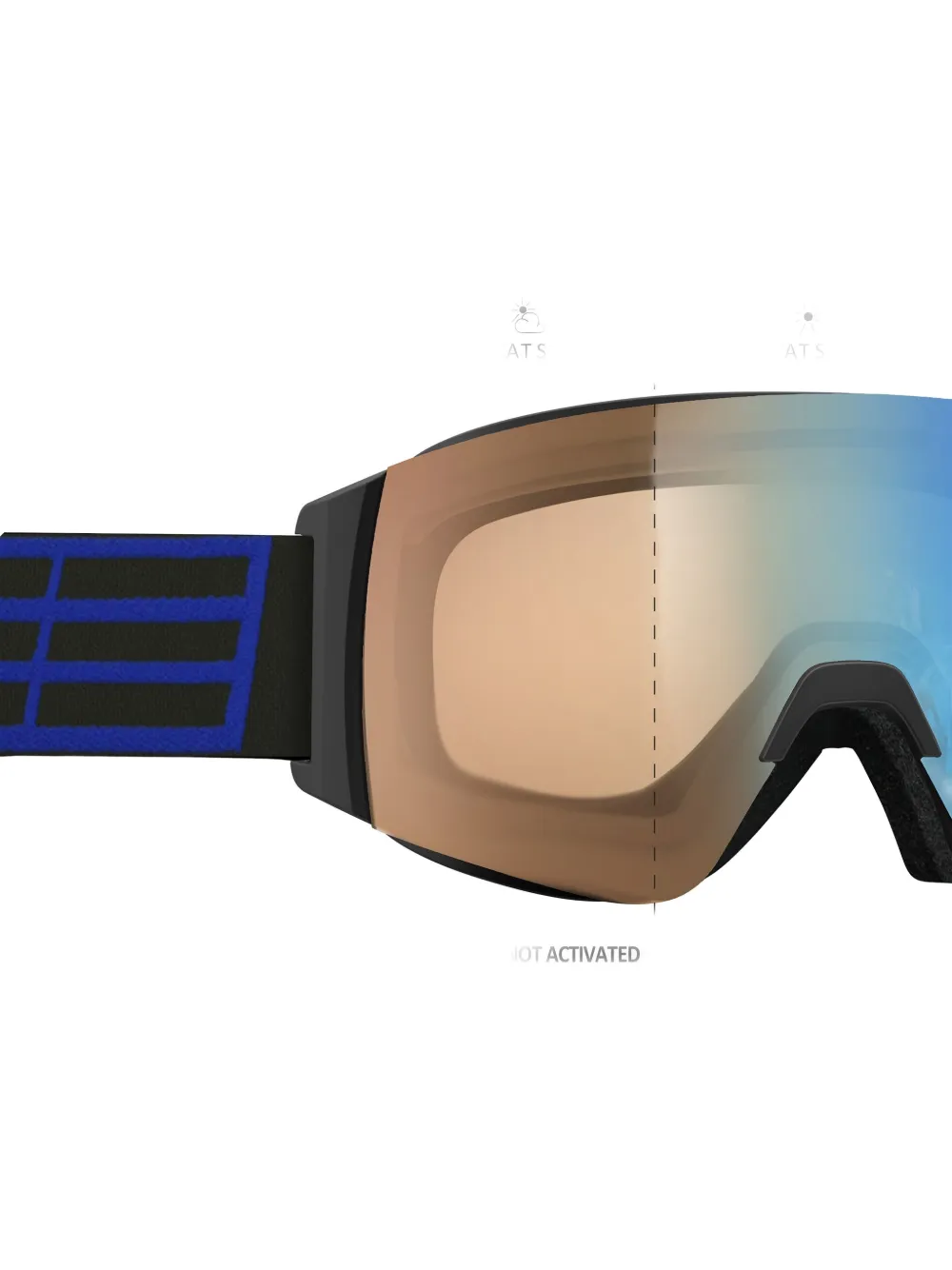 Salice 105 Rwx Ski Goggles In Black