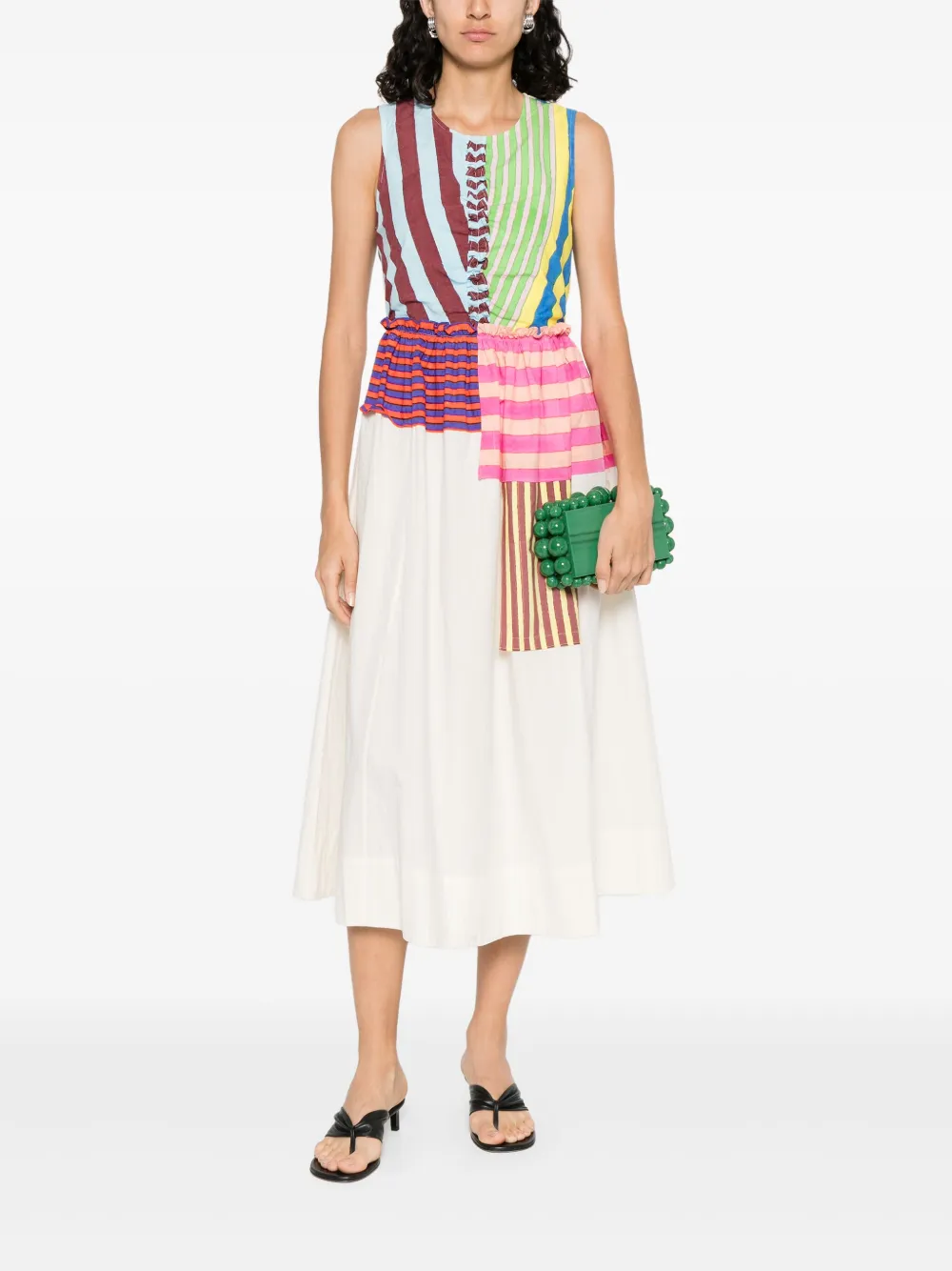Mii cotton dress - Wit