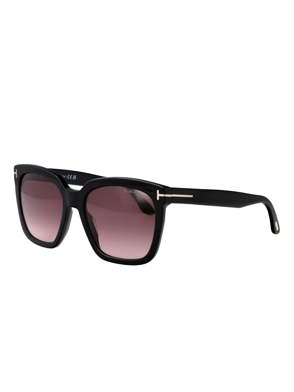 TOM FORD Eyewear oversized-frame sunglasses - Zwart