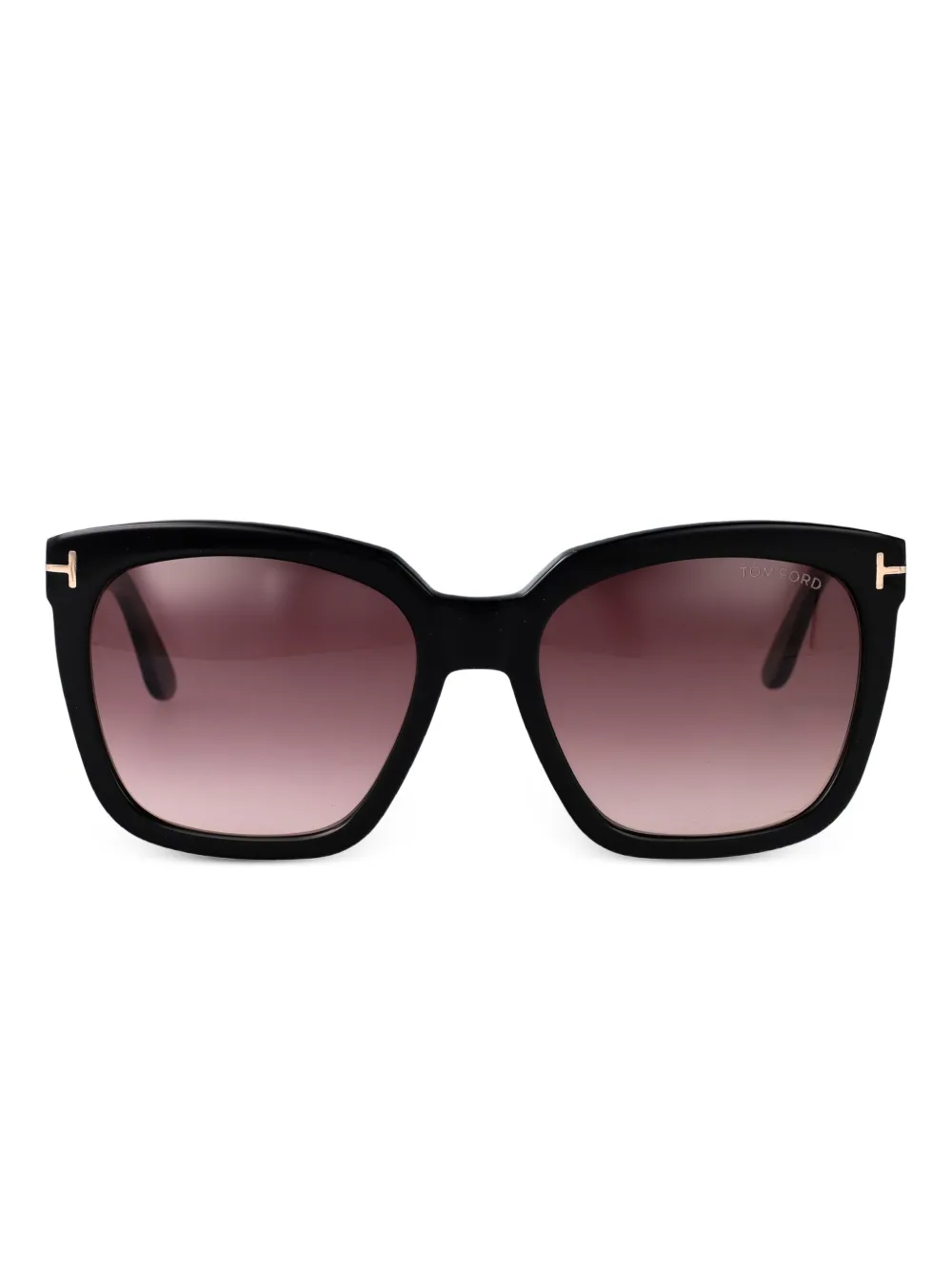 TOM FORD Eyewear オーバーサイズ サングラス - ブラック TOM FORD Eyewear オーバーサイズ サングラス - ブラック