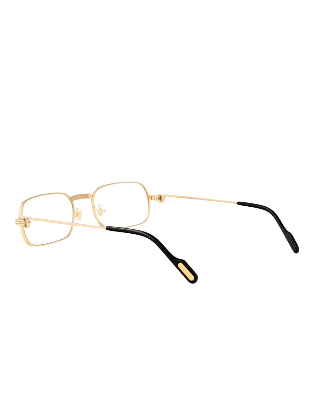 Cartier Eyewear Bril met vierkant montuur Goud