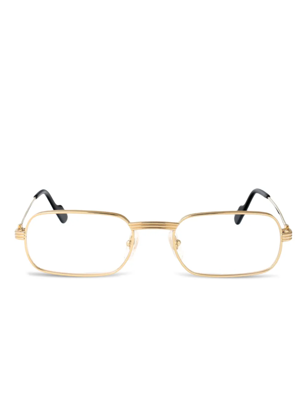 Cartier Eyewear Bril met vierkant montuur Goud