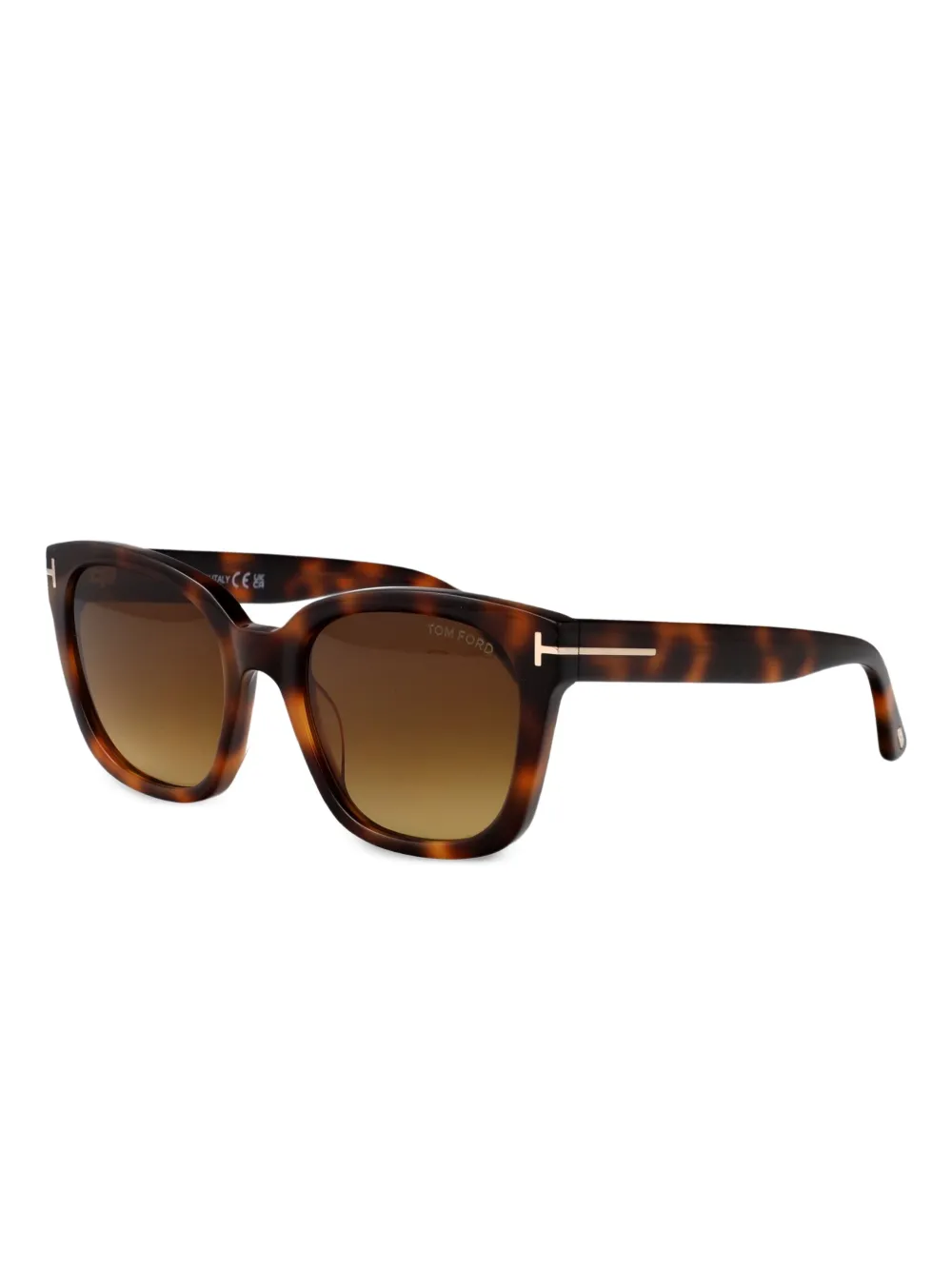 TOM FORD Eyewear tortoiseshell cat-eye sunglasses - Bruin