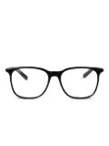 Montblanc cat-eye frame glasses - Black