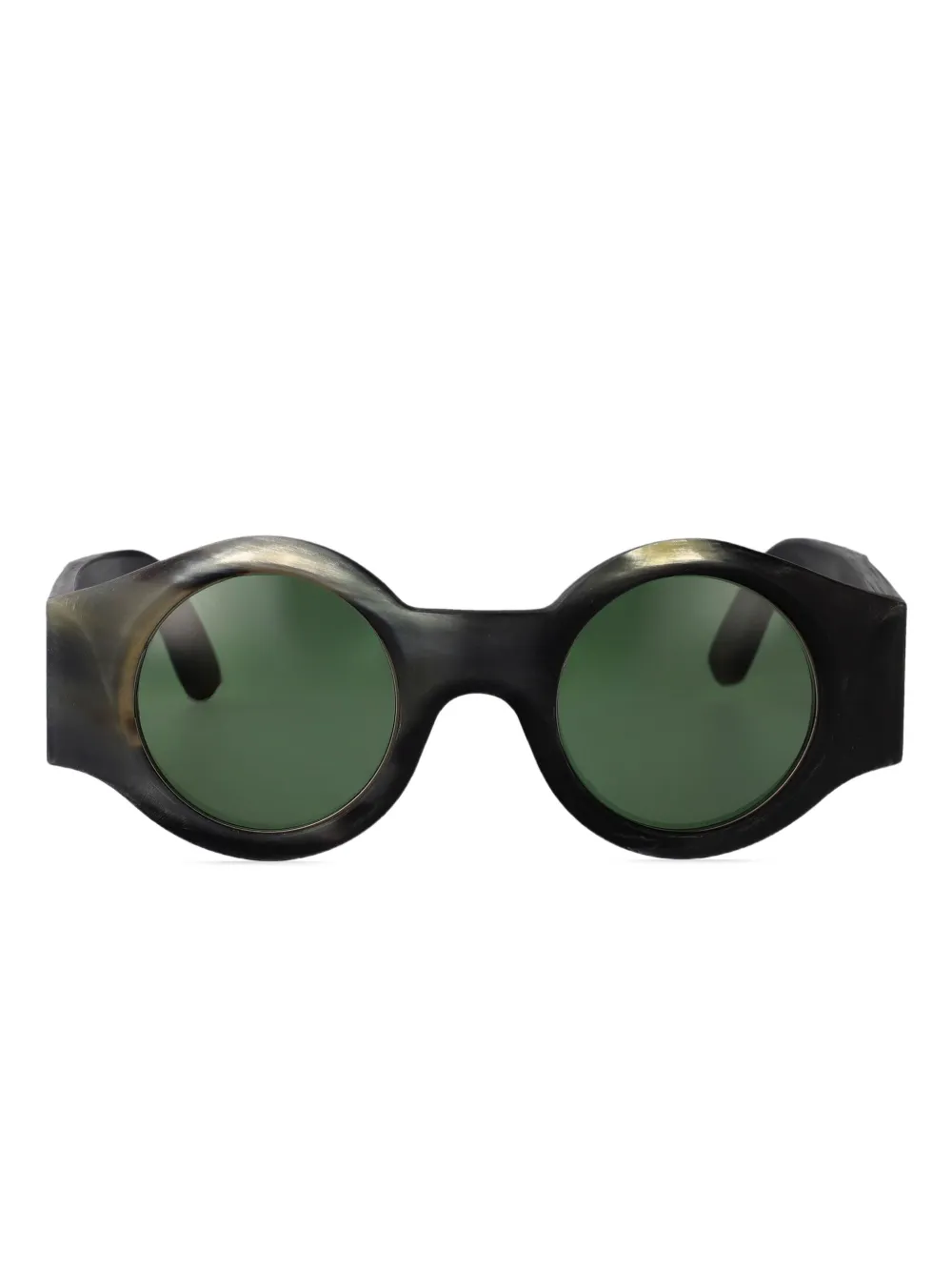 Rigards lunettes de soleil RG00UW16 à monture ronde | noir | Image 1