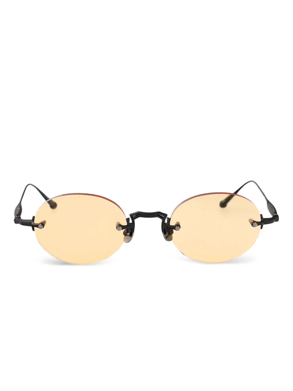 Matsuda lentes de sol con armazón ovalada | negro | Image 1