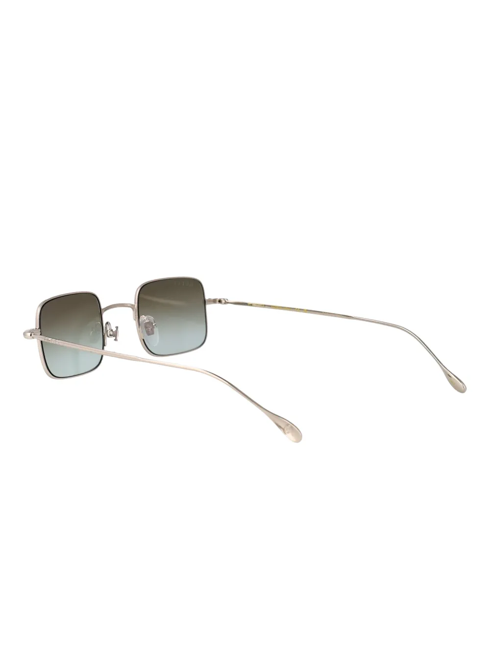 Gucci Eyewear Zonnebril met vierkant montuur Goud