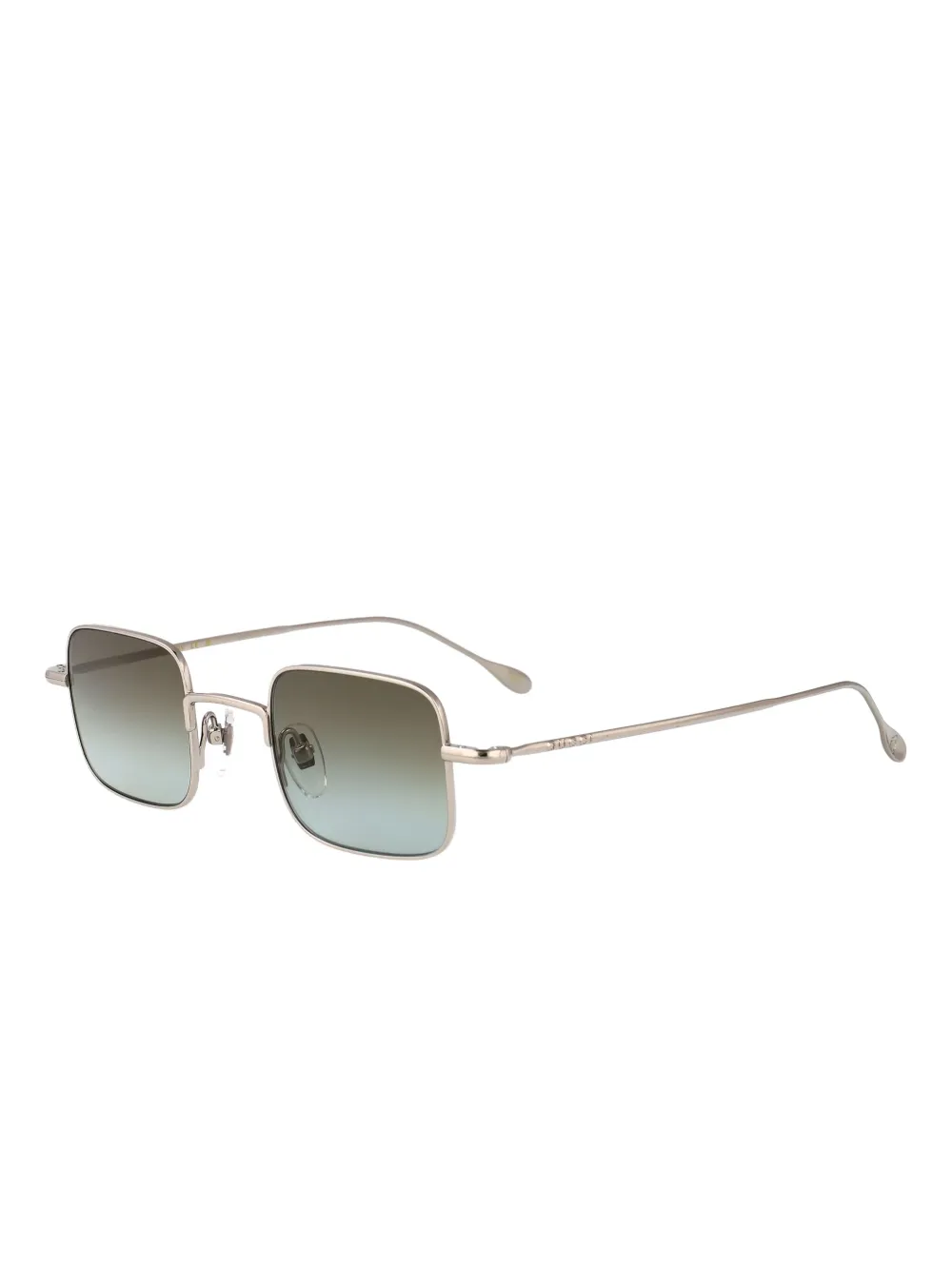 Gucci Eyewear Zonnebril met vierkant montuur Goud