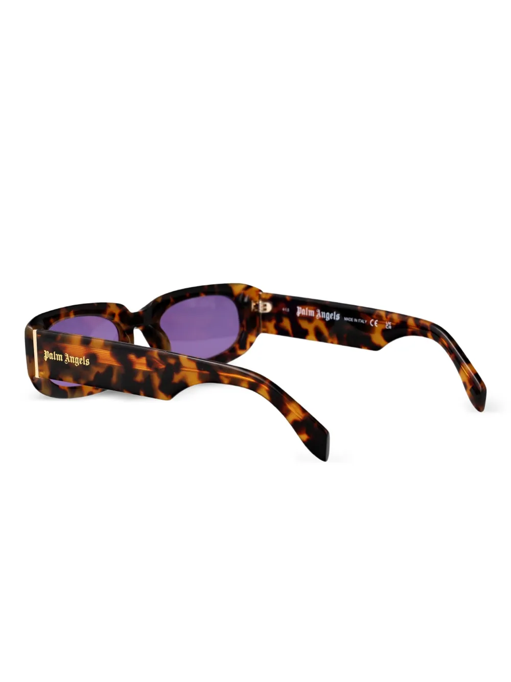 Palm Angels Eyewear Noah zonnebril Bruin