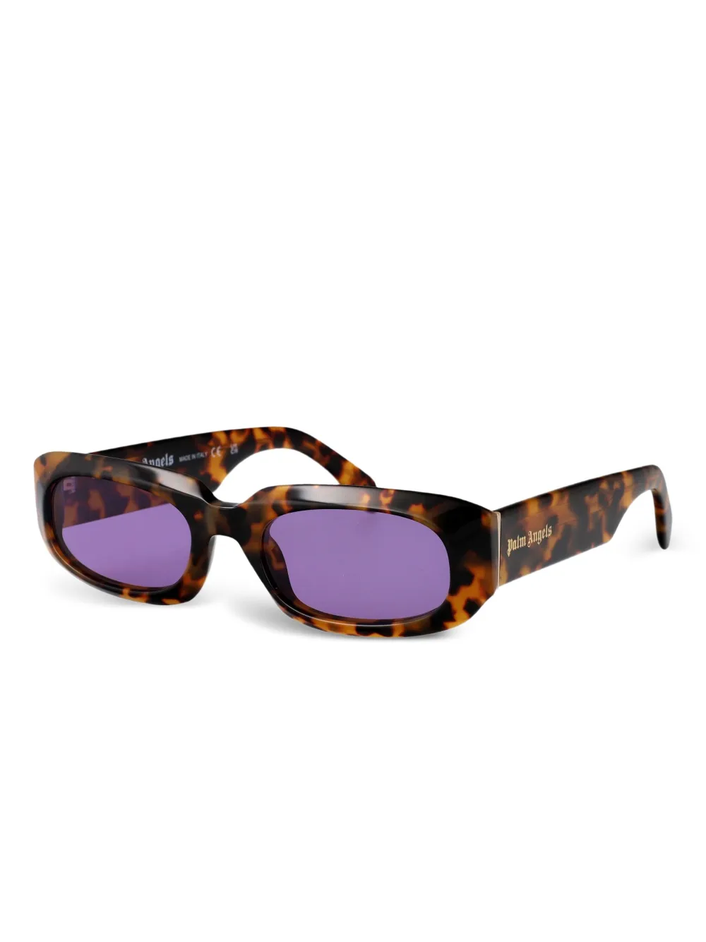 Palm Angels Eyewear Noah zonnebril Bruin
