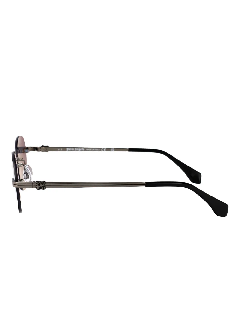 Palm Angels Eyewear Crystal zonnebril Grijs