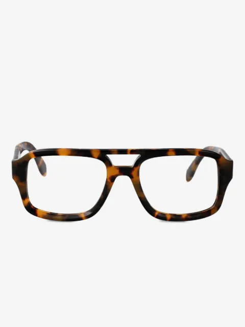 Palm Angels Eyewear tortoiseshell-effect glasses