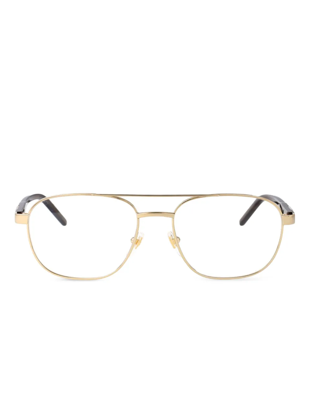 Gucci Eyewear Bril met piloten montuur Goud