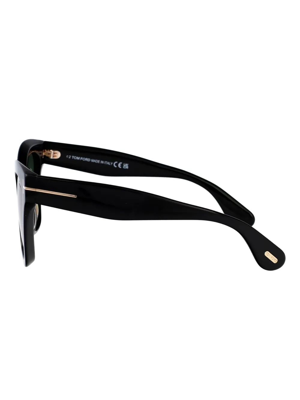 TOM FORD Eyewear Zonnebril met cat-eye montuur Zwart