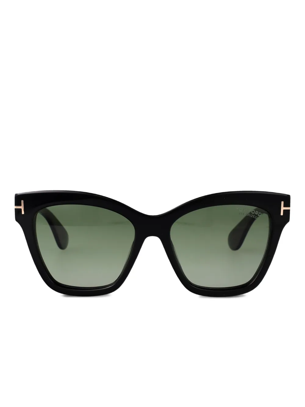 TOM FORD Eyewear cat-eye frame sunglasses - ブラック TOM FORD Eyewear cat-eye frame sunglasses - ブラック