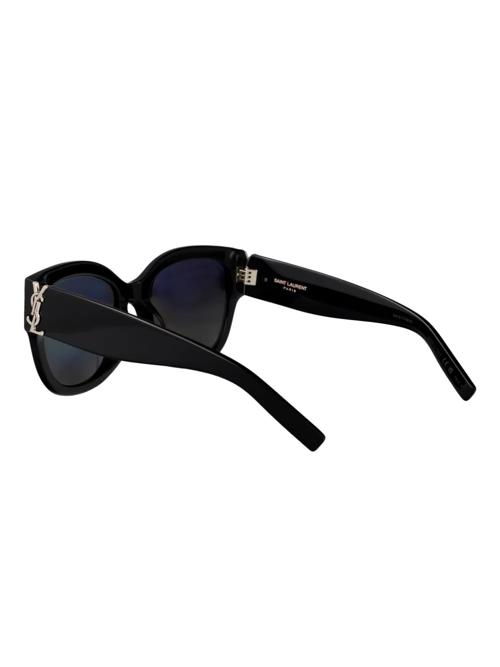 Saint Laurent Eyewear Zonnebril met cat-eye montuur Zwart