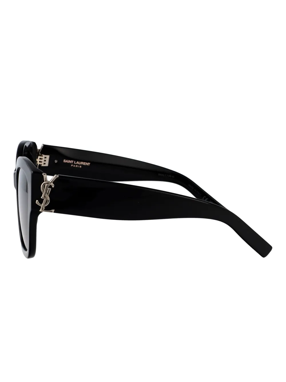 Saint Laurent Eyewear Zonnebril met cat-eye montuur Zwart