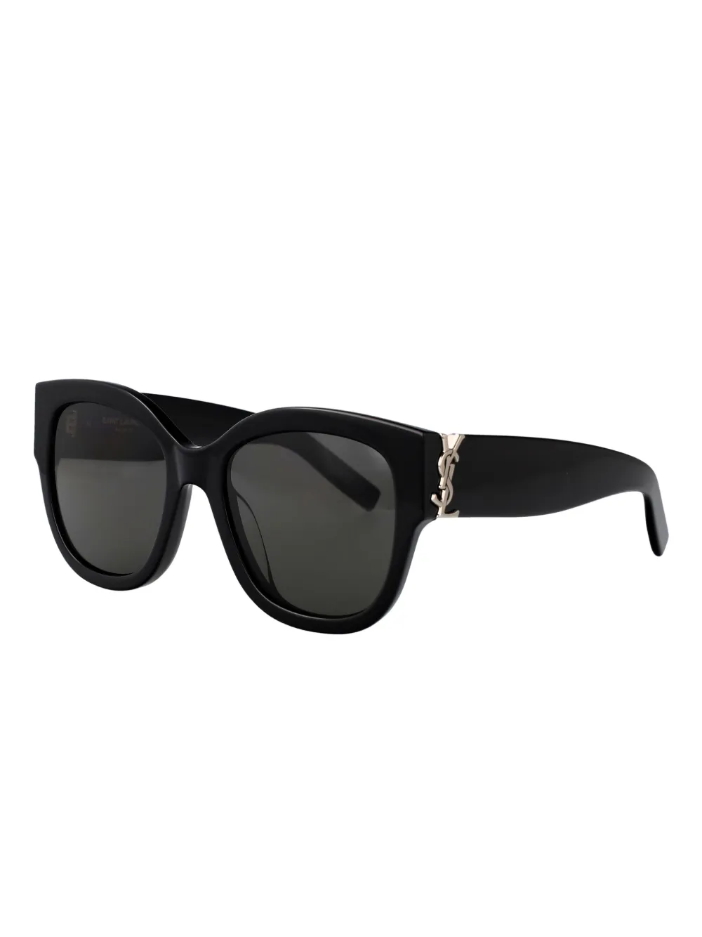 Saint Laurent Eyewear cat-eye frame sunglasses - Zwart