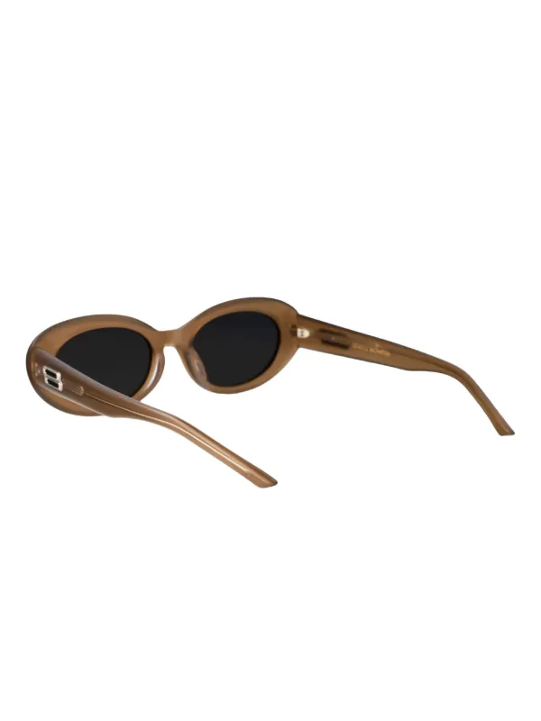 Gentle Monster Molta oval-frame Sunglasses | Brown | FARFETCH UK