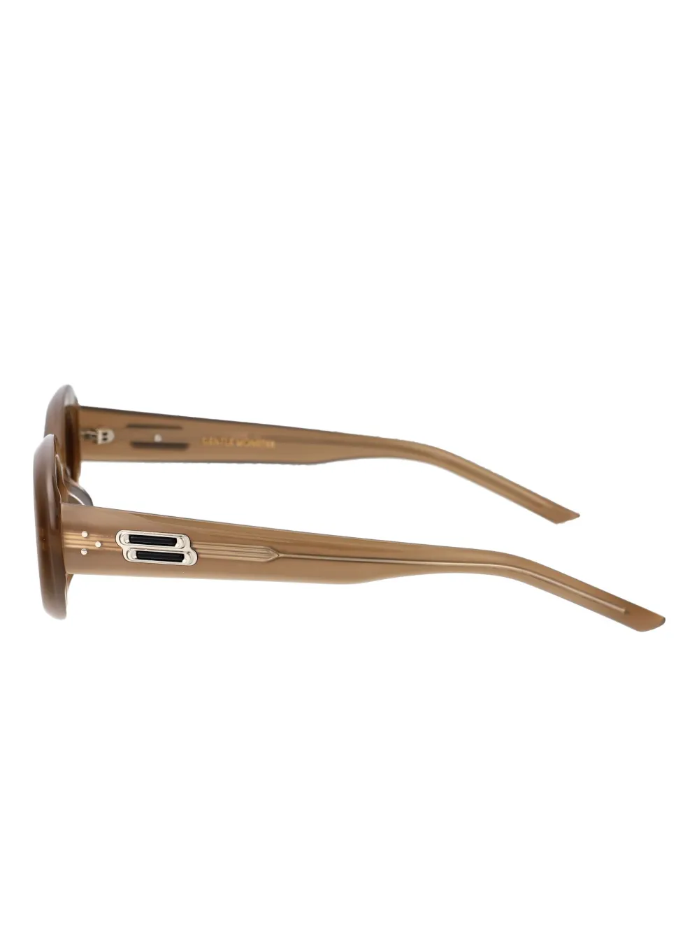 Gentle Monster Molta zonnebril met ovaal montuur Bruin