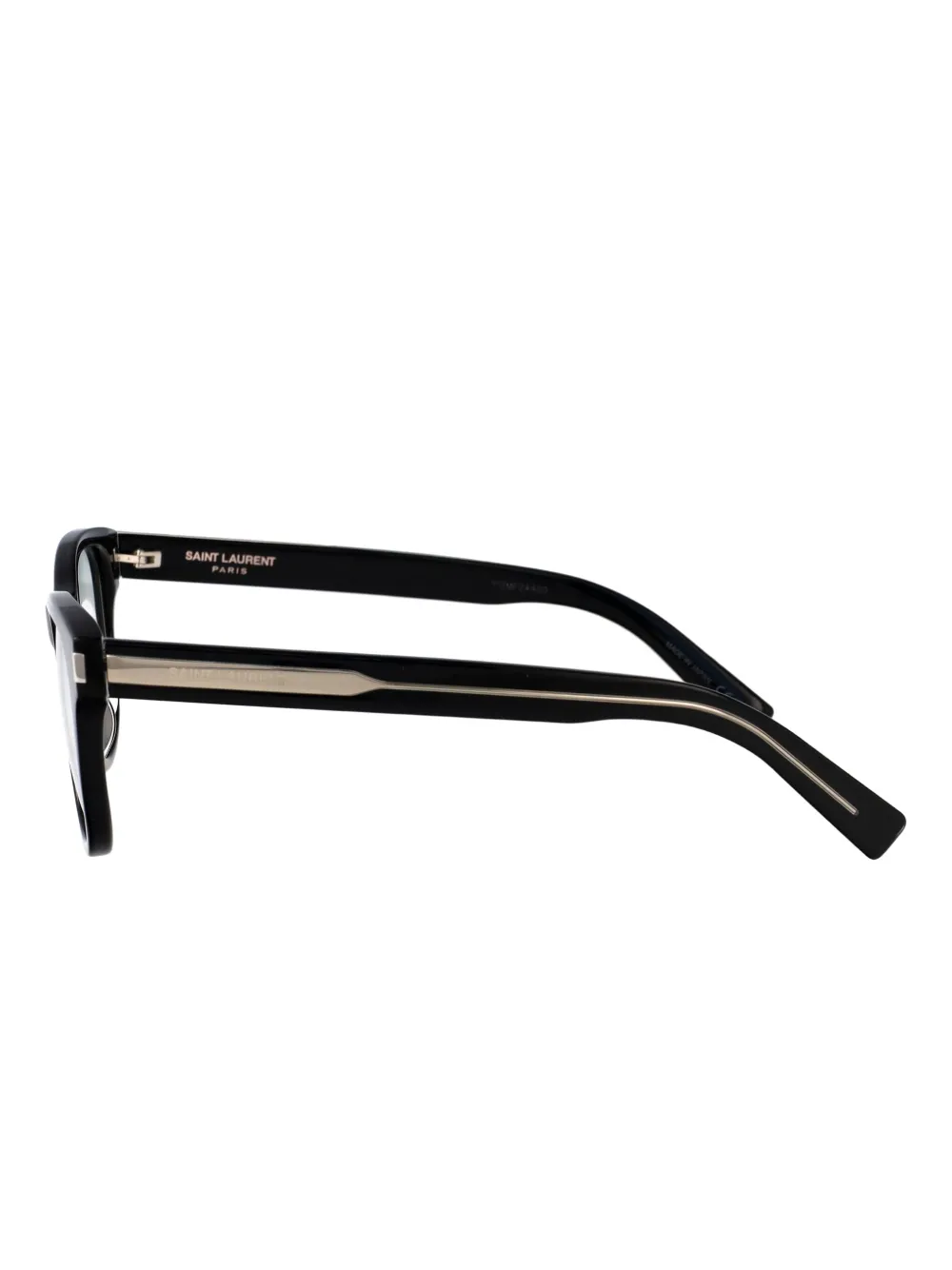 Saint Laurent Eyewear SL 663 bril met vierkant montuur Zwart