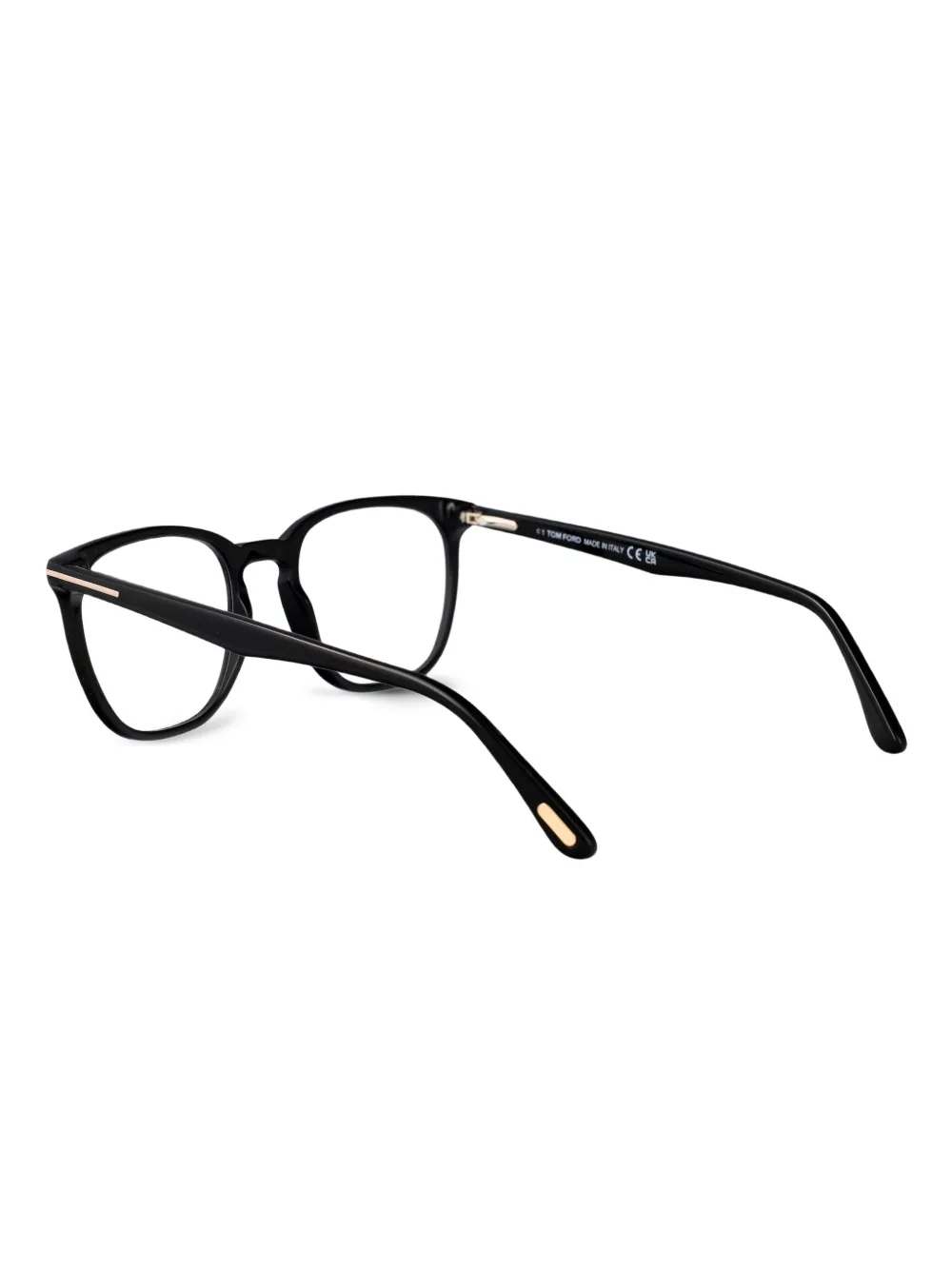 TOM FORD Eyewear Bril met vierkant montuur Zwart