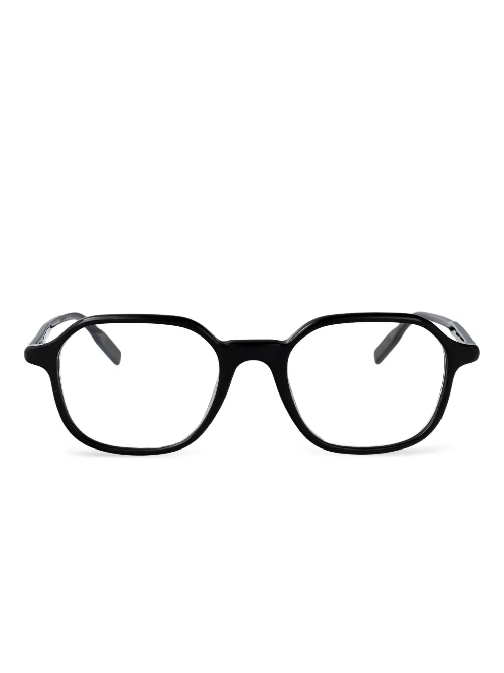 Montblanc rectangle-frame glasses | Black | Image 1