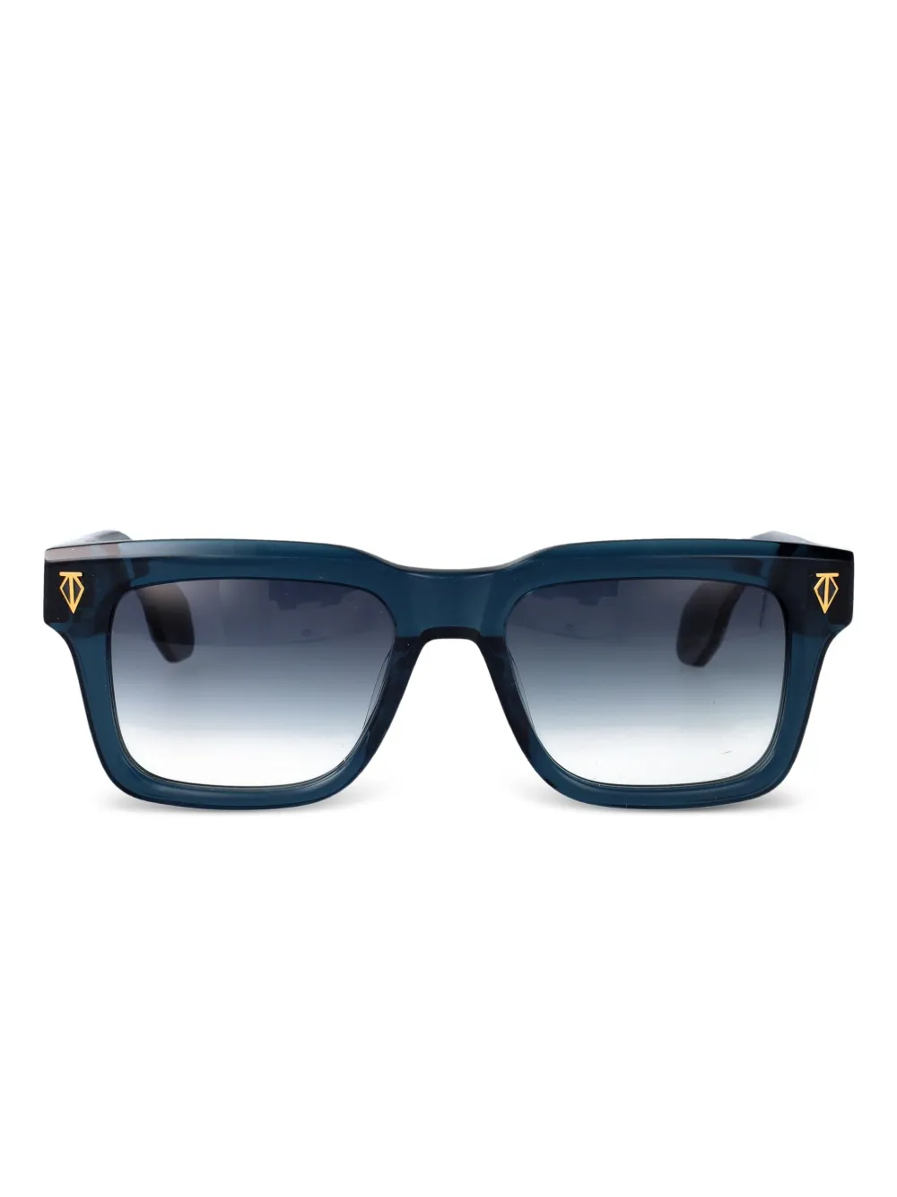 T Henri Eyewear H1 square-frame sunglasses - Blu