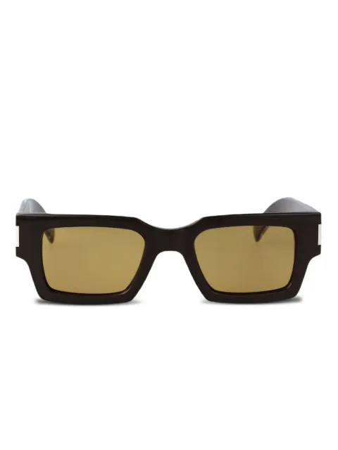 Saint Laurent Eyewear rectangle-frame tinted sunglasses