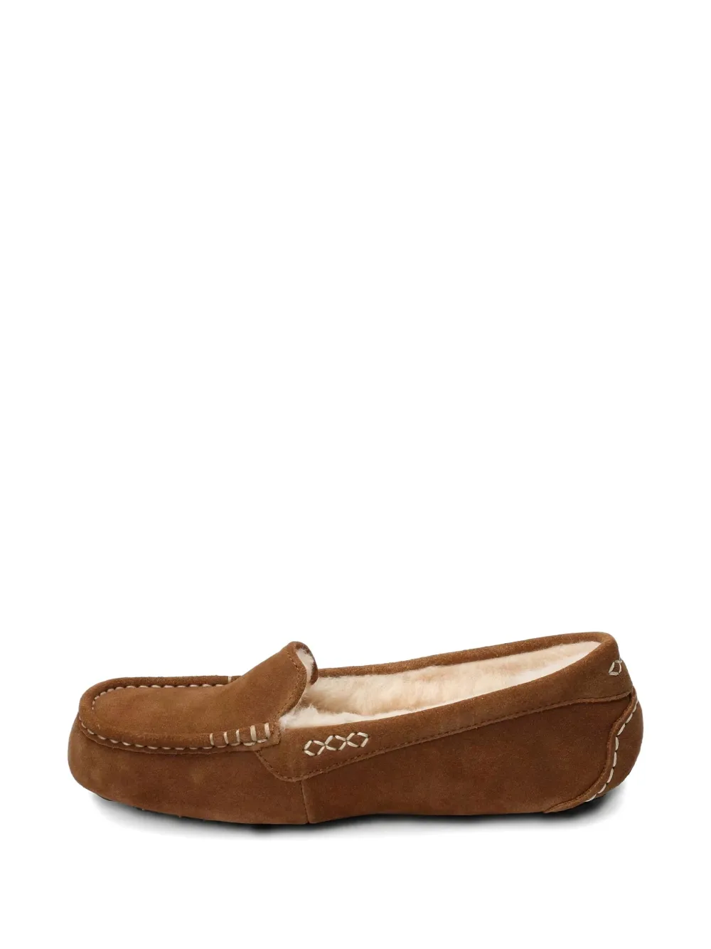 UGG Ansley suede mocassin slippers Brown