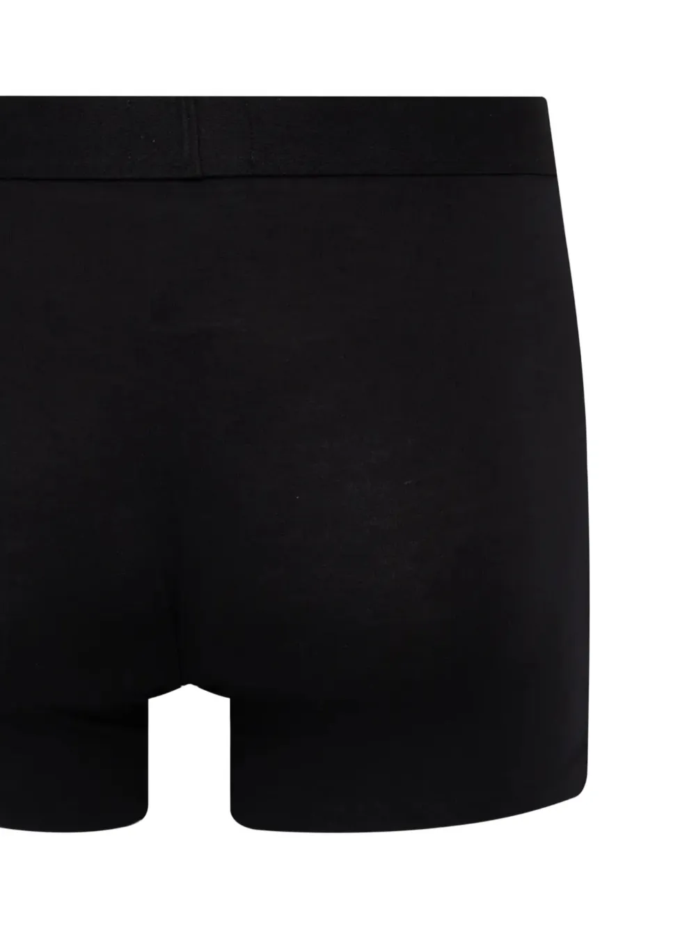 BOSS Twee boxershorts met logo Zwart