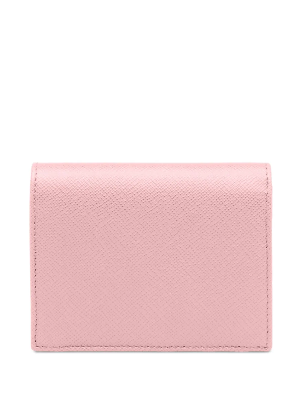 Prada small Saffiano leather wallet - Roze