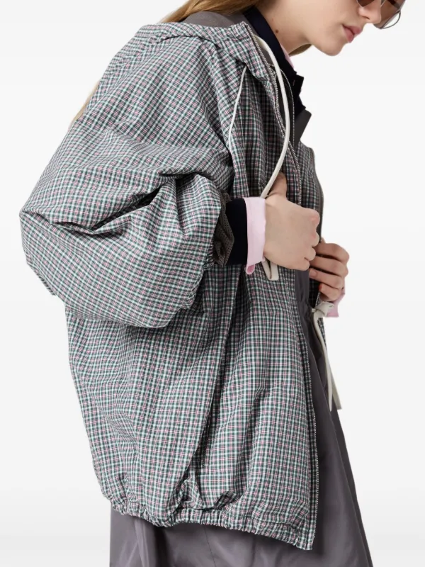 【送料&関税込】Miu Miu Check LamAC Jacket Miu Miu Jackets for Men | Online Sale up to 35% off | Lyst