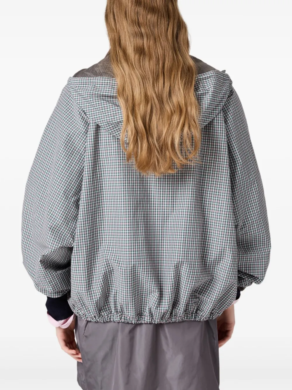 Miu Miu checked bomber jacket | Bomberjacken | Image 2