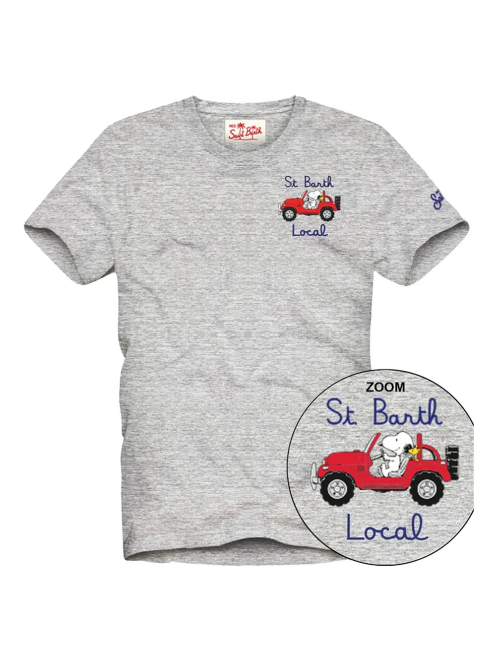 MC2 Saint Barth playera de algodón | gris | Image 1