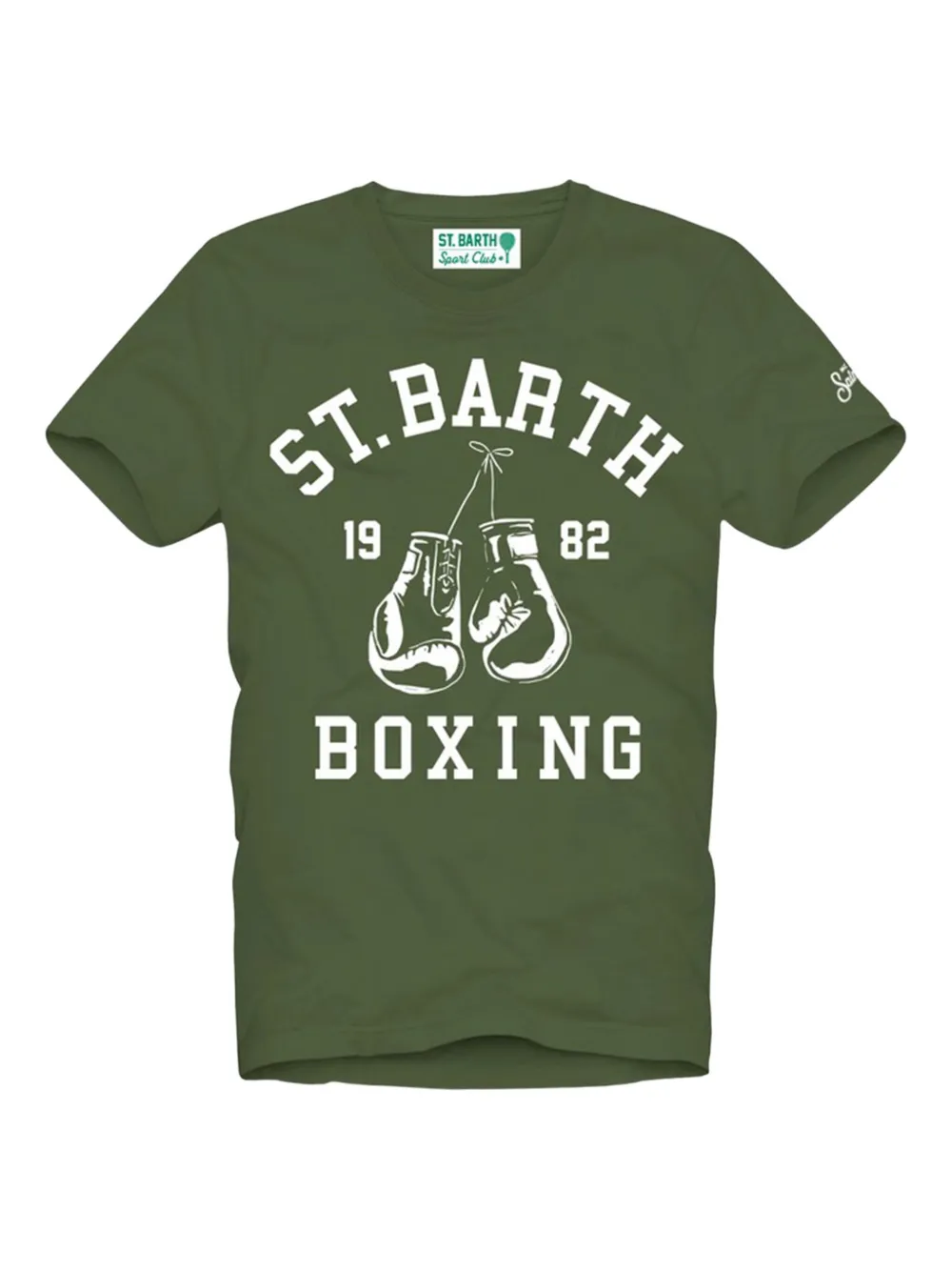 MC2 Saint Barth graphic-print t-shirt - Groen