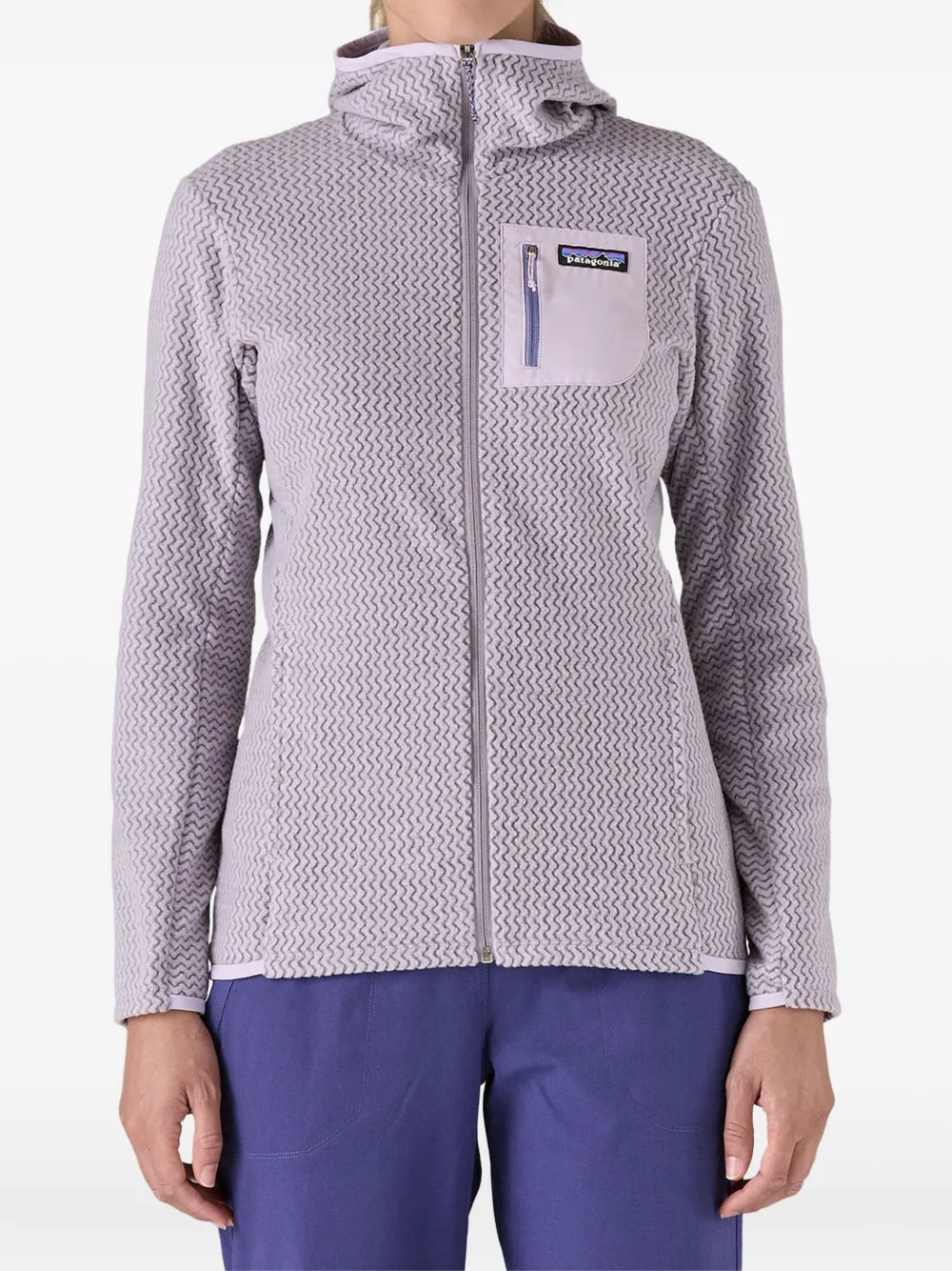 Patagonia R1 Air hoodie - Paars