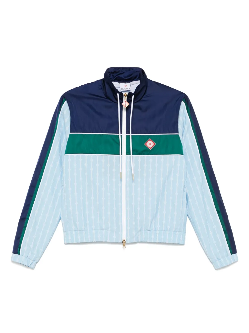 logo-patch jacket