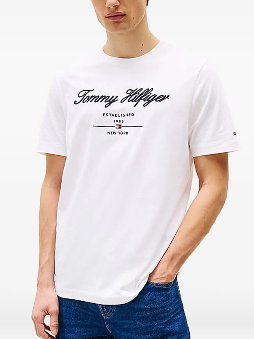 Tommy Hilfiger playera con logo | blanco | Image 1